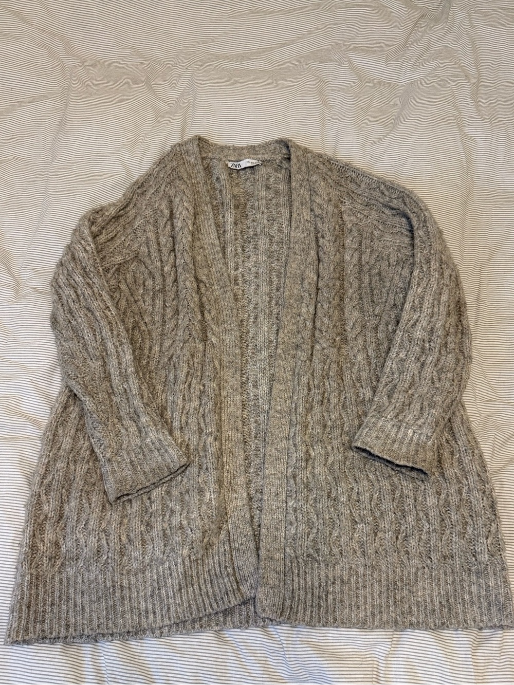 Cozy Oversized Knit Cardigan Sweater